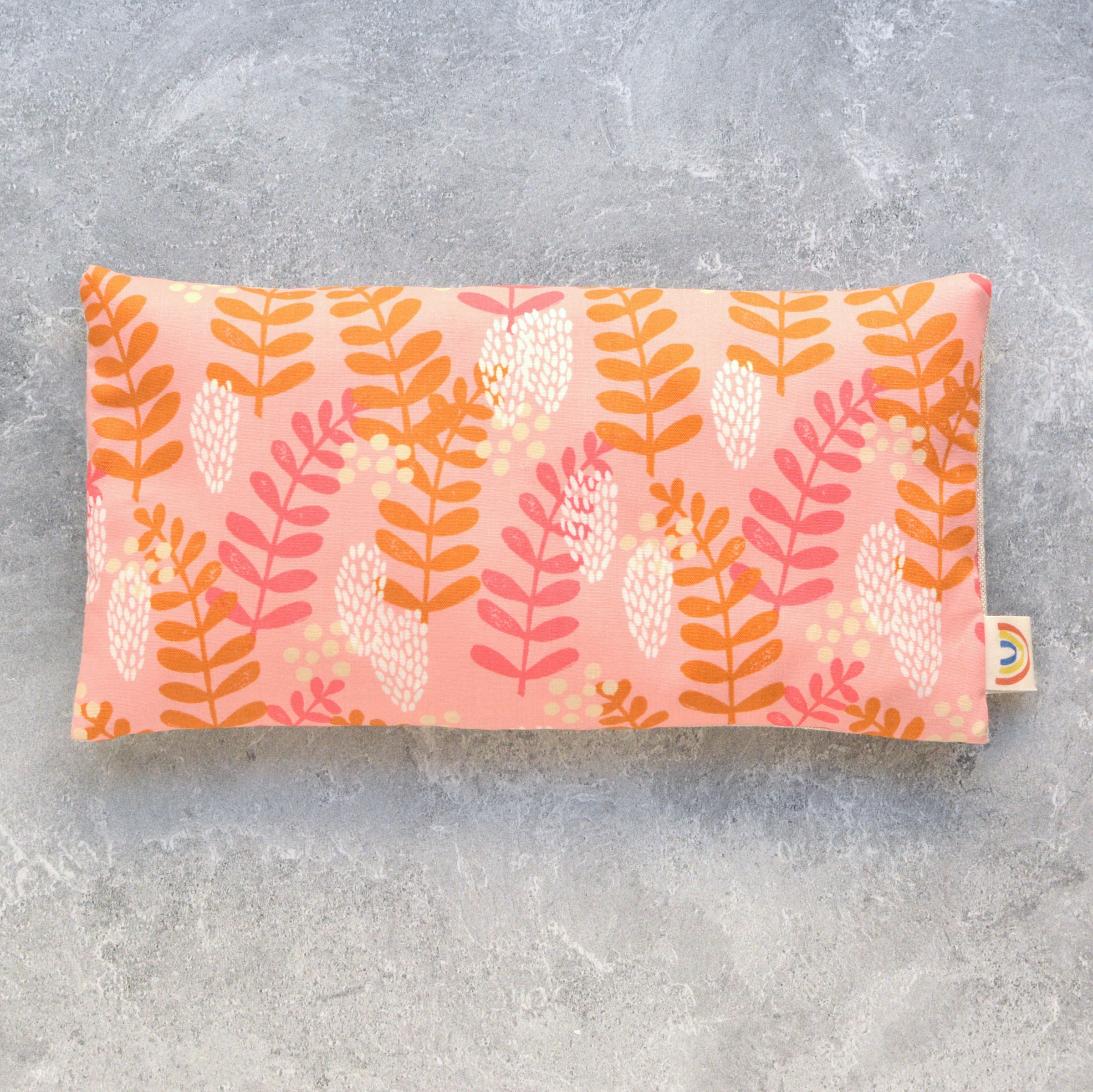 Fern Dell in Bashful Pink Weighted Eye Pillow