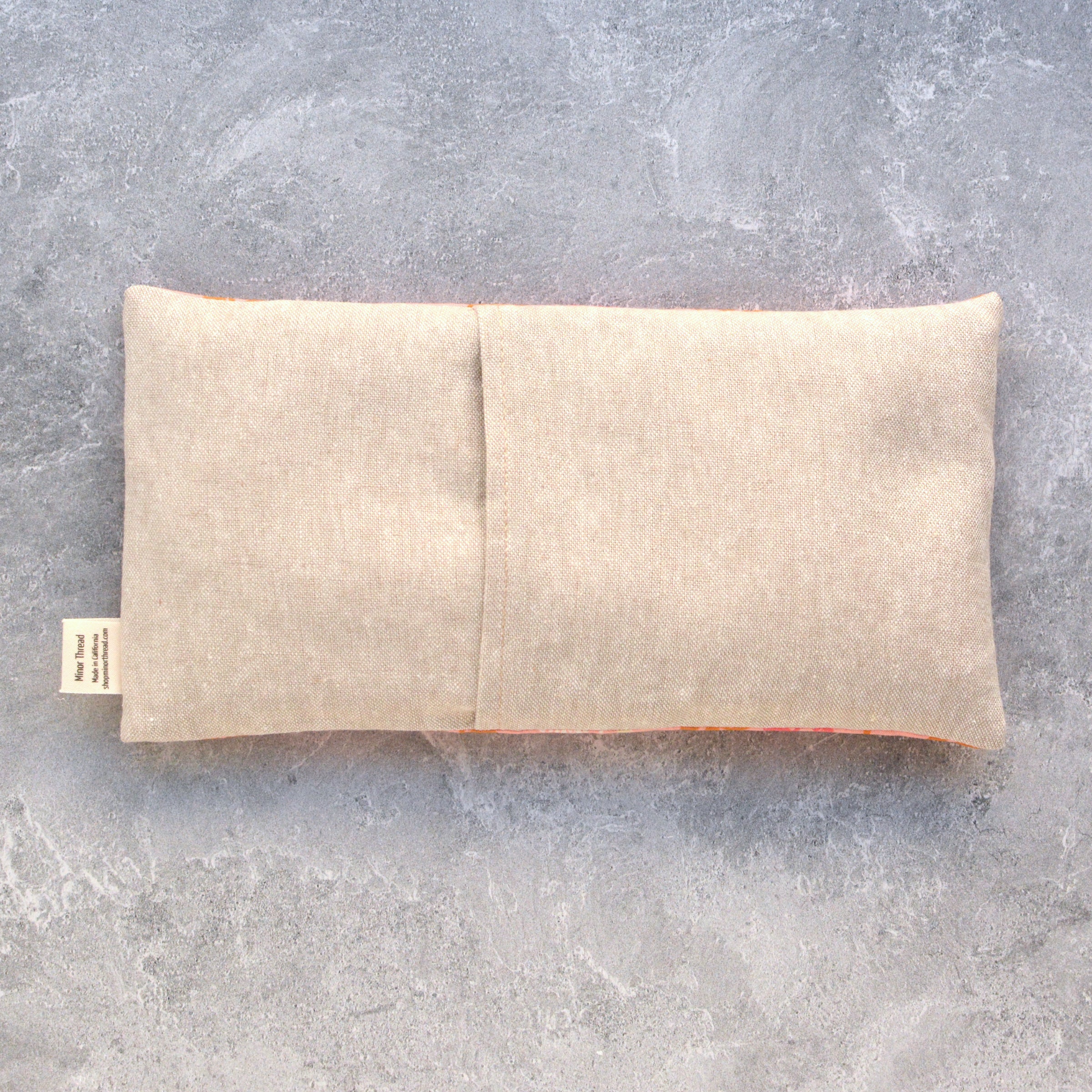 Fern Dell in Bashful Pink Weighted Eye Pillow