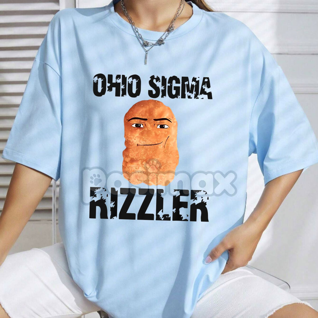 "Ohio Sigma" Meme T-Shirt - Funny Internet Memes Tee, Viral Ohio State Humor, Unisex Sigma Grindset Apparel