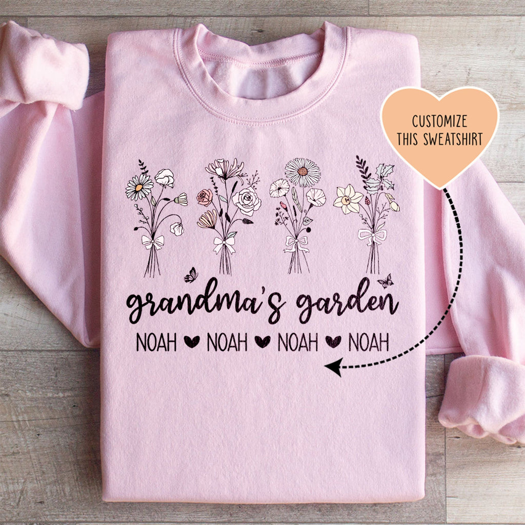 Personalized Grandma's Garden