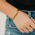 Pop of Sparkle Cuff Bangle - WATERPROOF