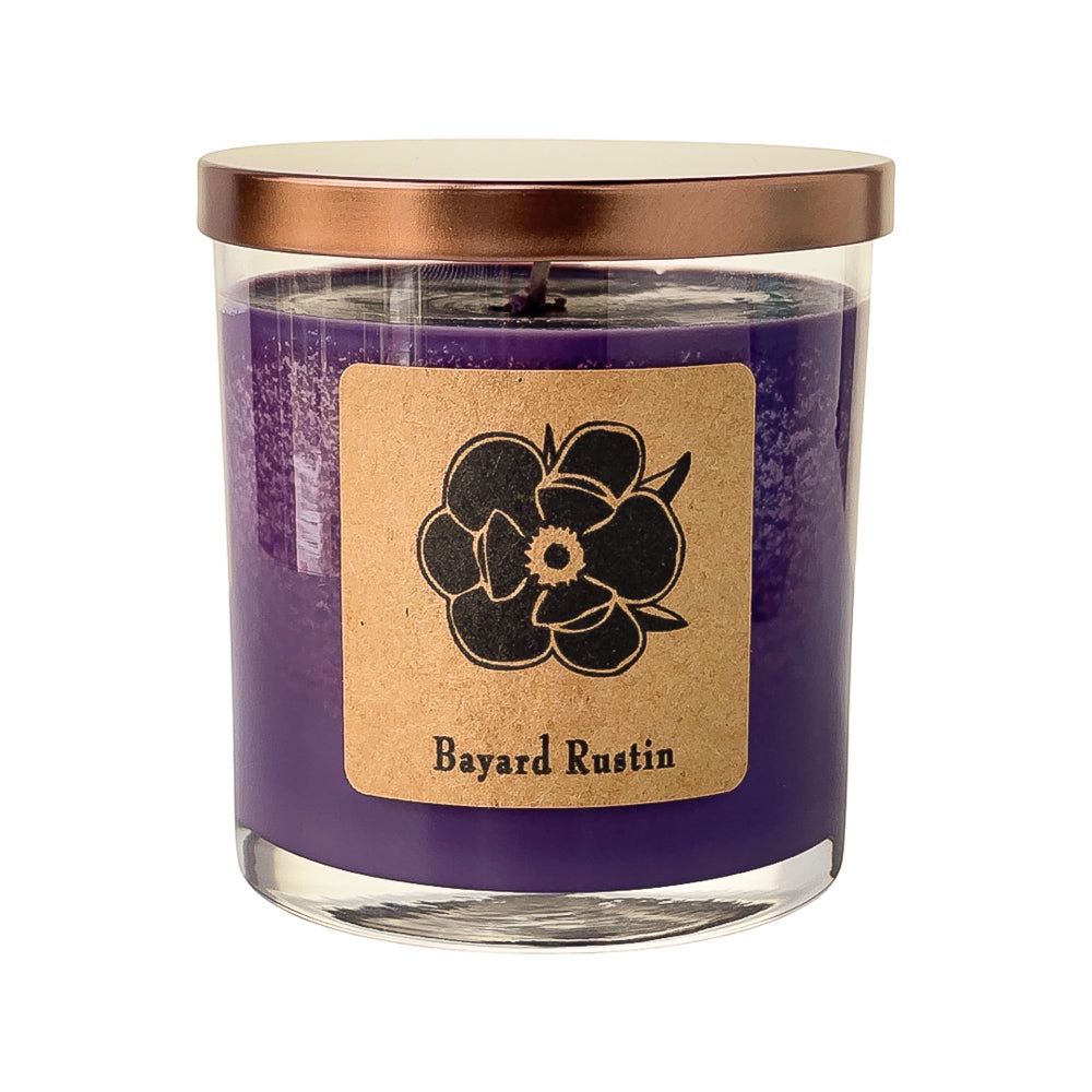 Pride22 Bayard Rustin 10oz Soy Candle