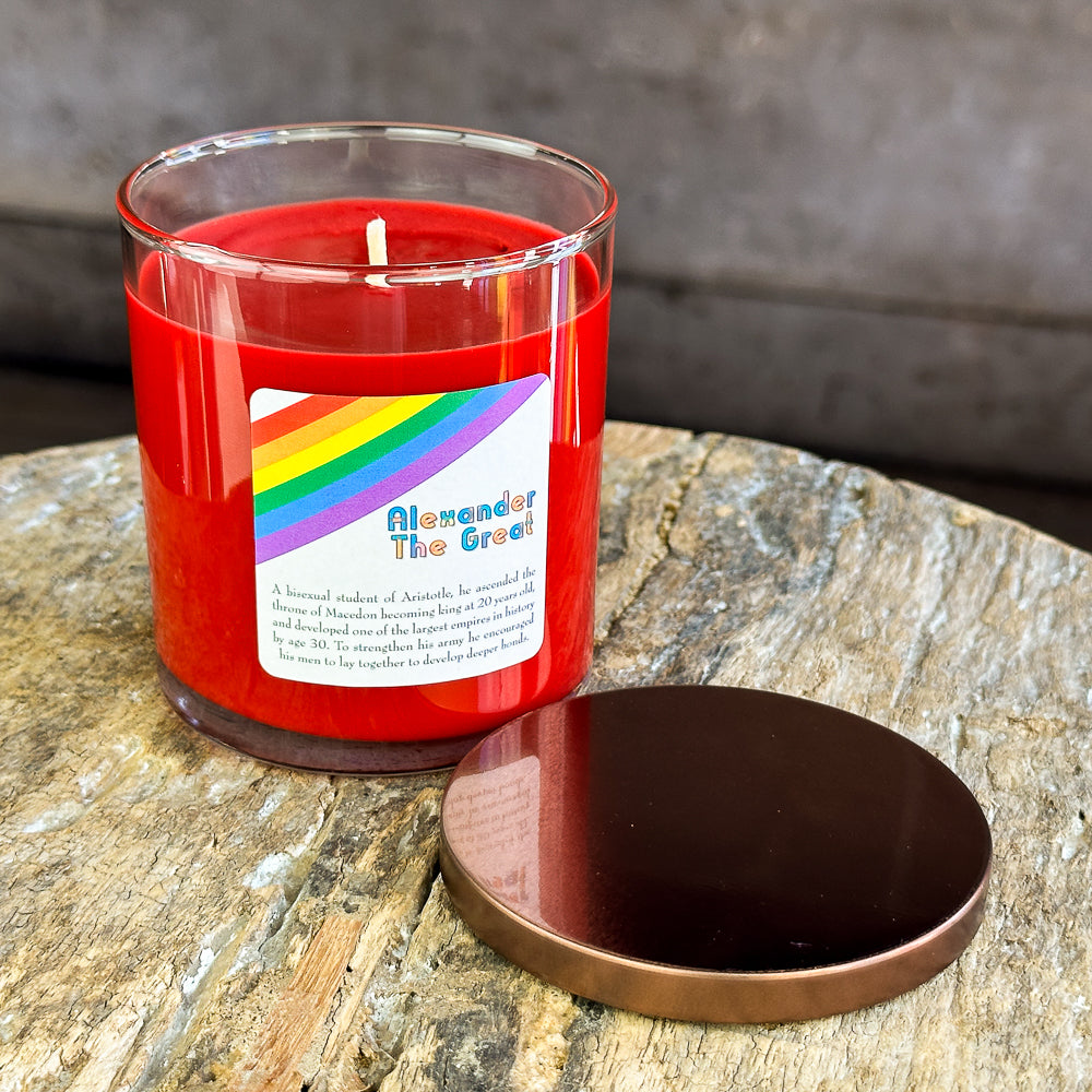 Pride24 Alexander the Great 10oz Soy Candle