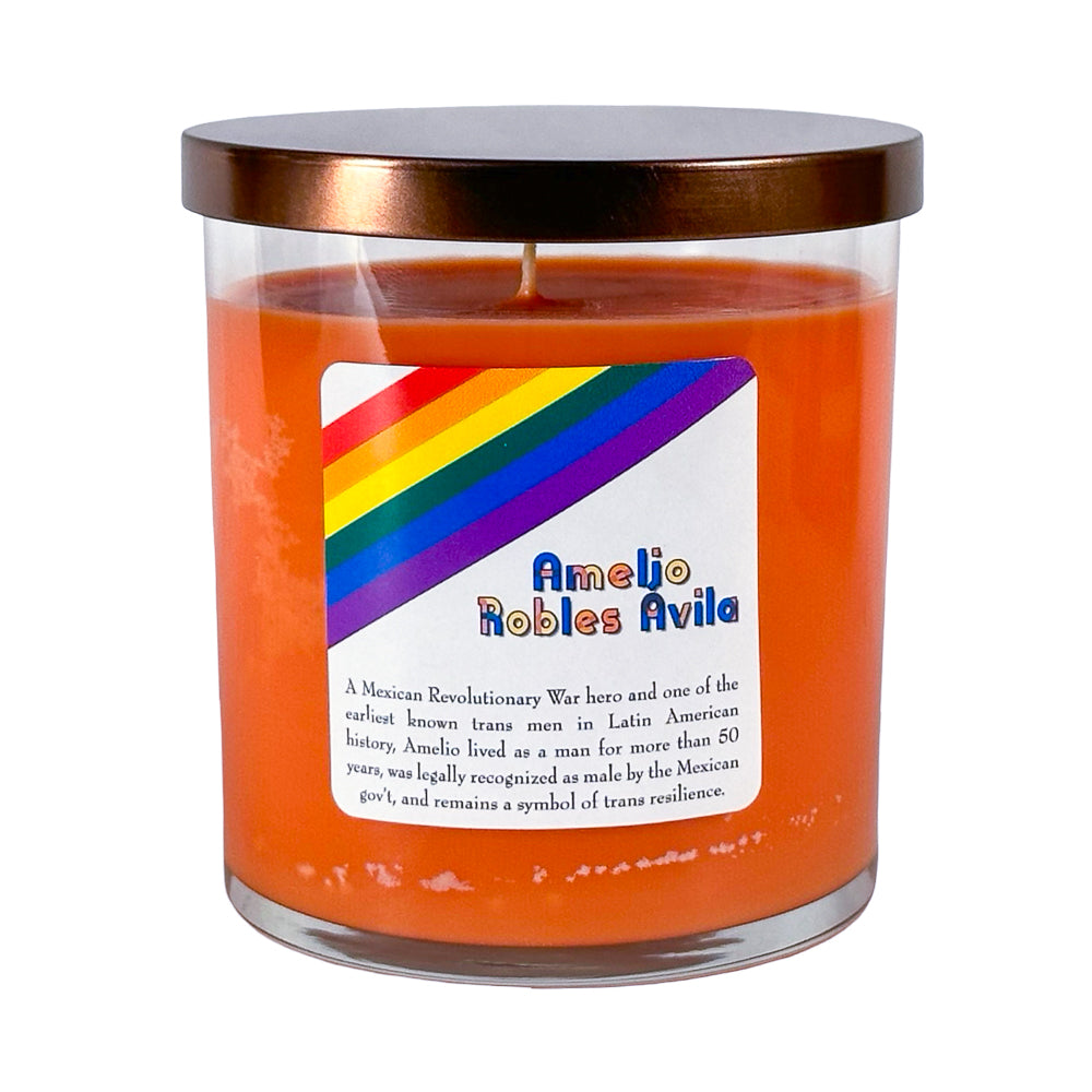 Pride25 Amelio Robles Ávila 10oz Soy Candle