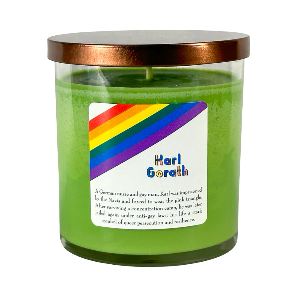 Pride25 Karl Gorath 10oz Soy Candle