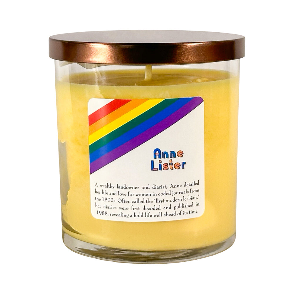 Pride25 Anne Lister 10oz Soy Candle