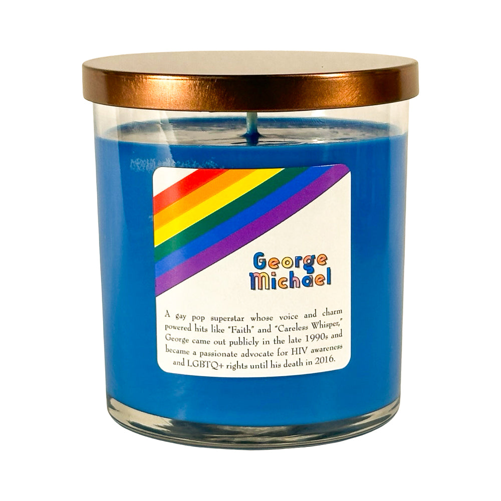 Pride25 George Michael 10oz Soy Candle
