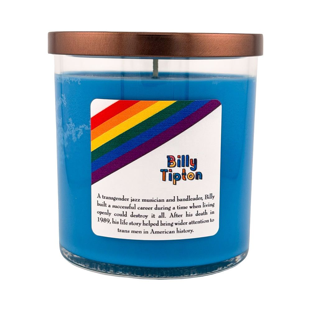 Pride26 Billy Tipton 10oz Soy Candle