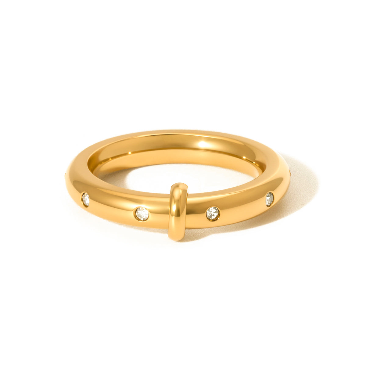 Diamond Studded Ring - WATERPROOF
