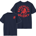 "Radicalized By Basic Decency" T-Shirt - Political Protest Shirt, Social Justice Apparel