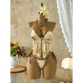 Glitter Sequin Printed Tankini Halter Bikini Women Swimwear Female Swimsuit Two-pieces Bikini set Bather Bathing Suit Swim V8067