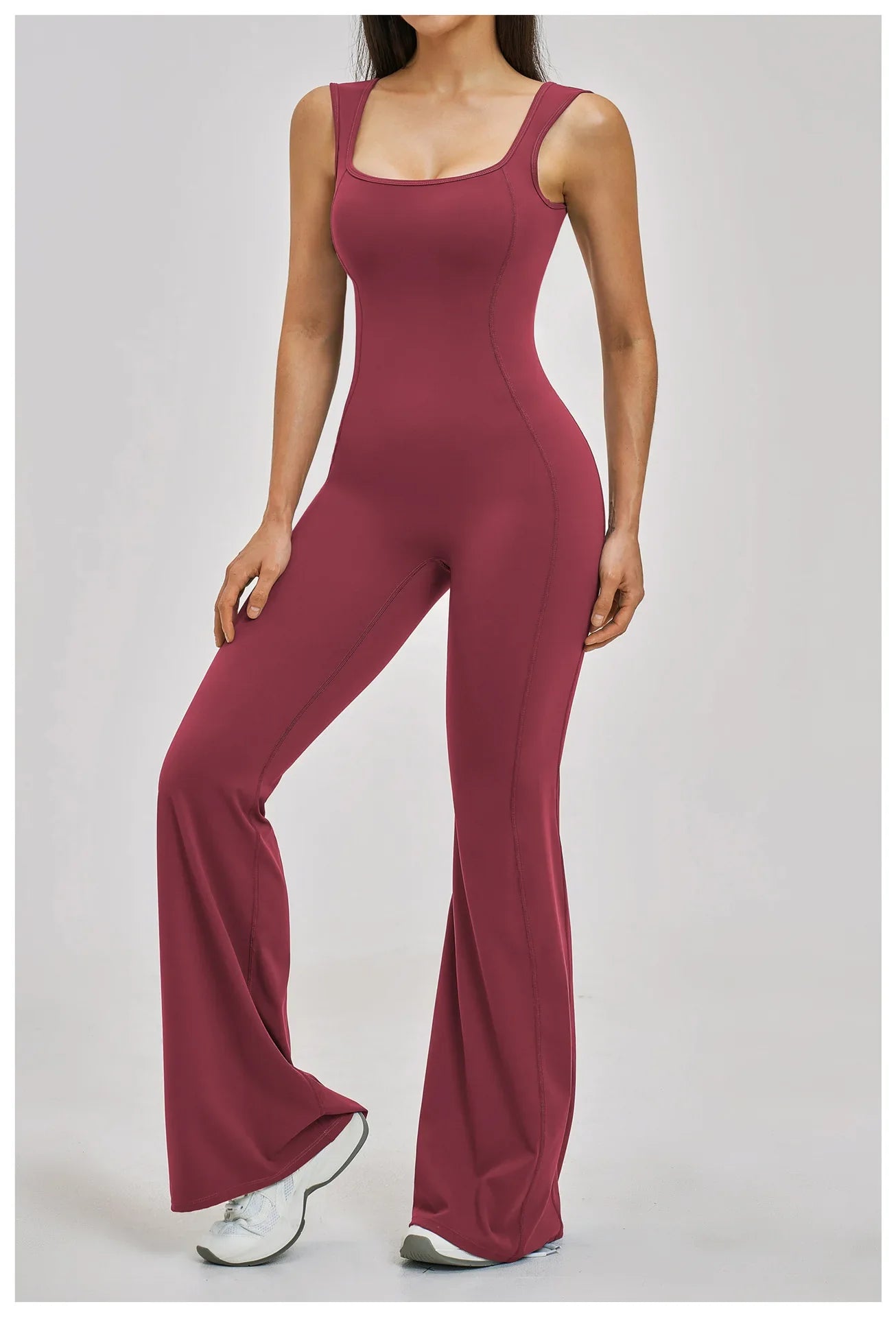 Slimming Yoga Jumpsuits Women Hollow Out Ruffles Backless Sportswear Fitness Back Hip-Lifting Leggings One-Piece Gym Bodysuits