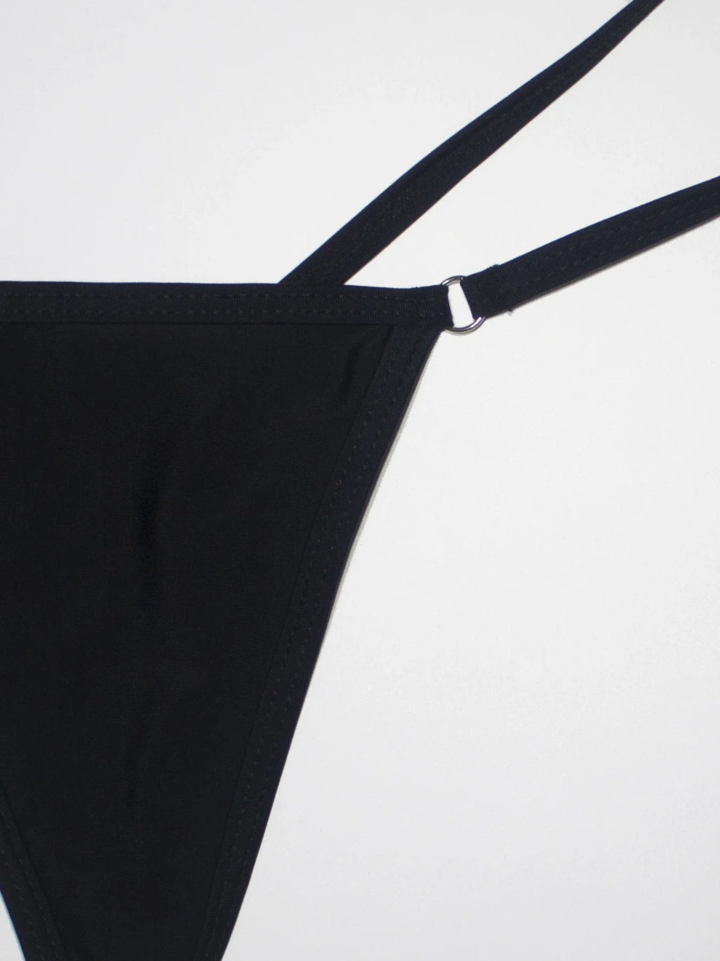 Women's Sexy Backless Triangle Bikini Set 2-Piece Strap Micro Swimsuit with Bottom for Summer Pool Parties And Beach Vacations