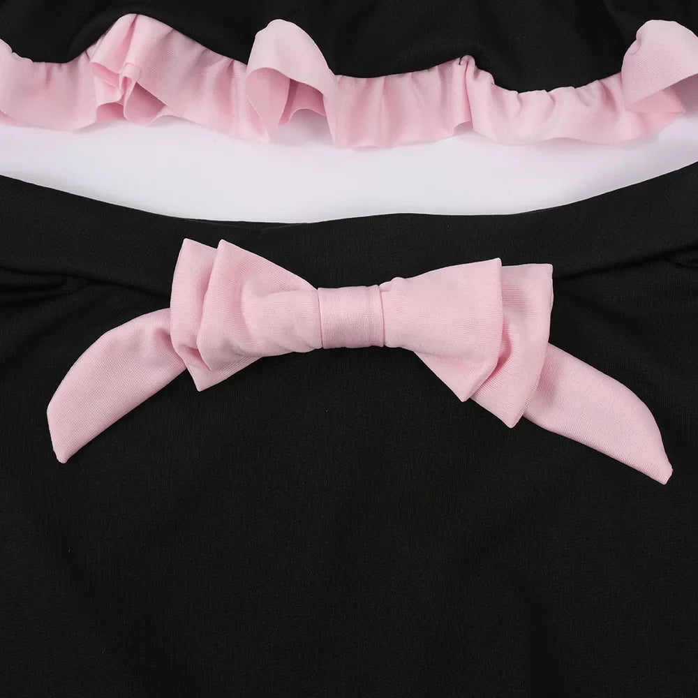 New and Popular Swimsuit for Women, Summer Split Skirt Style, High-end Feeling, Small Stature, Slimming Swimsuit Wholesale