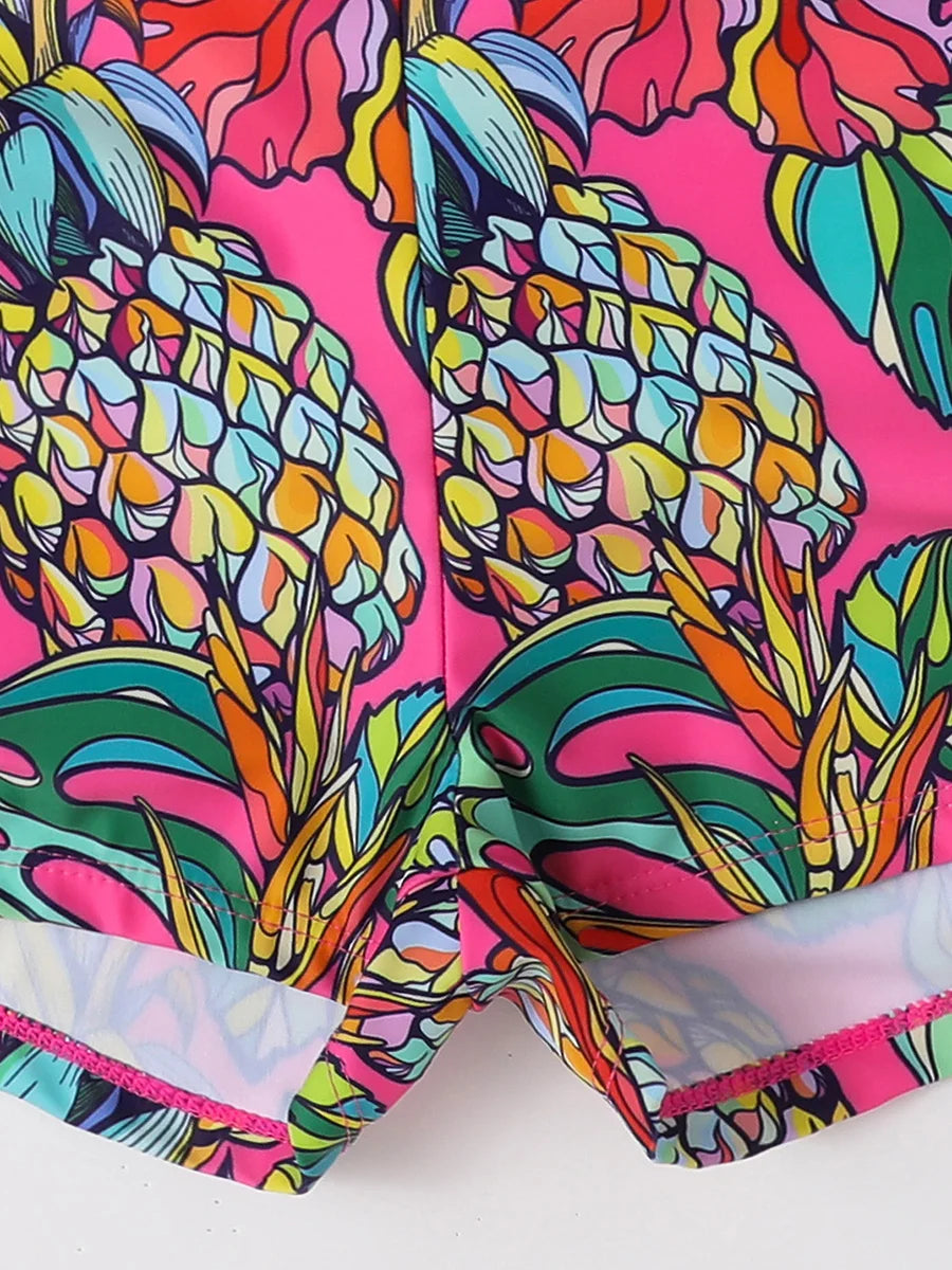 2026 Print High Waist Swimsuit Women High Neck Bikini Drawstring Swimwear Female Bathers Bathing Swimming Swim Suit Beachwear
