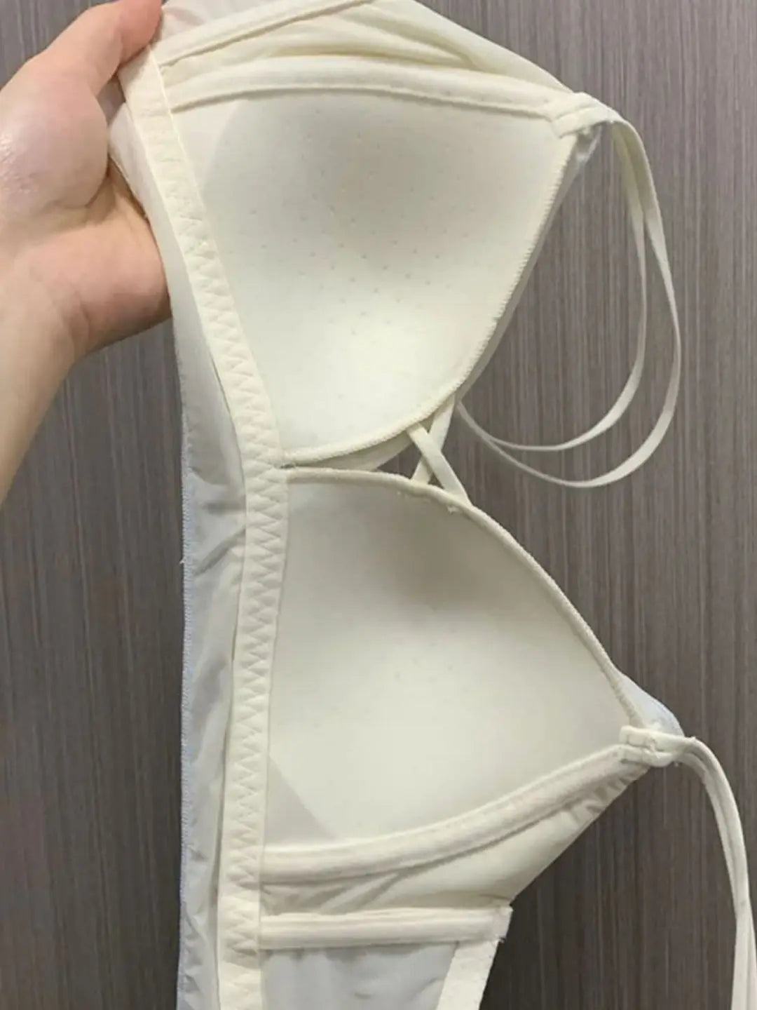 Women's French Ruffle Bralette Set | Wirefree Push Up with Silk Touch Thin Cups for Small Chest | Sweet & Trendy MOYISU Bra S-XL
