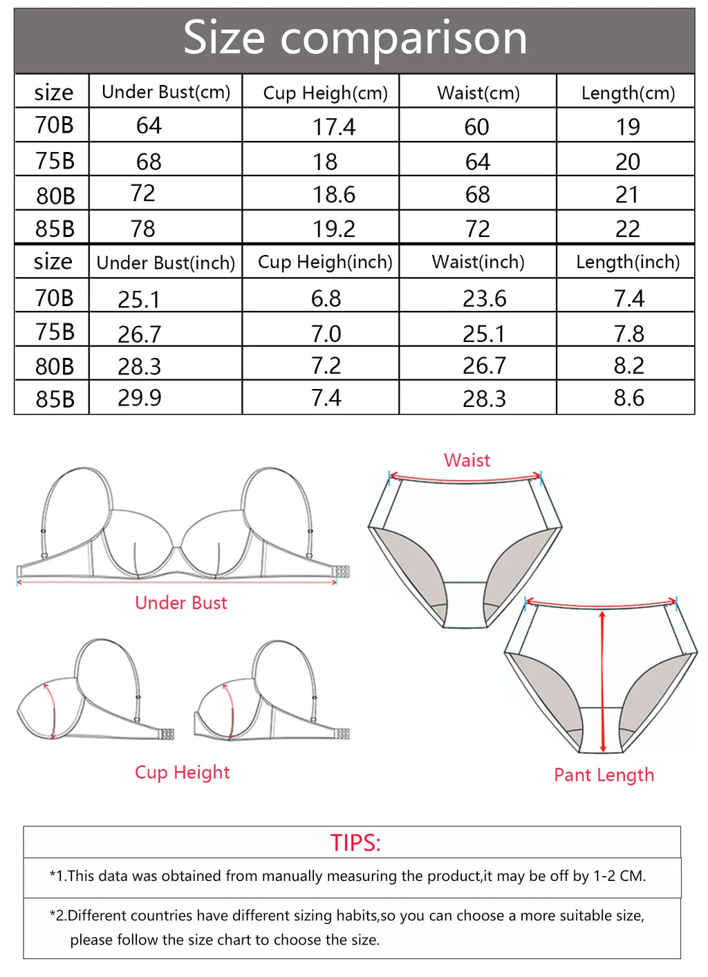Red two-piece lace front button brassiere set without steel ring sexy Lingerie for women underwear push up bra J2022