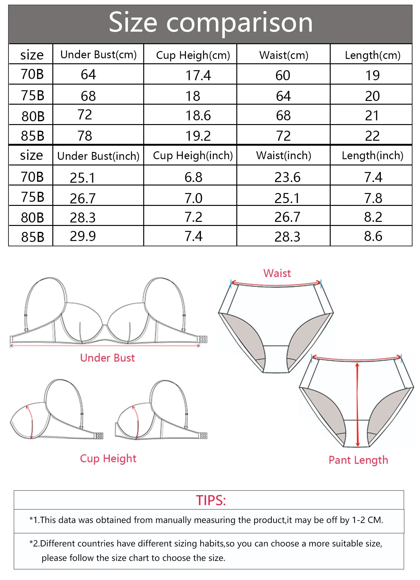 Red two-piece lace front button brassiere set without steel ring sexy Lingerie for women underwear push up bra J2022