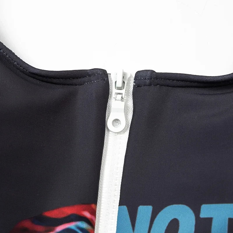 2026 Printed Zipper Swimsuit One Piece Sexy Swimwear Women Floral Bathers Bathing Swimming Swim Suit Female Beachwear