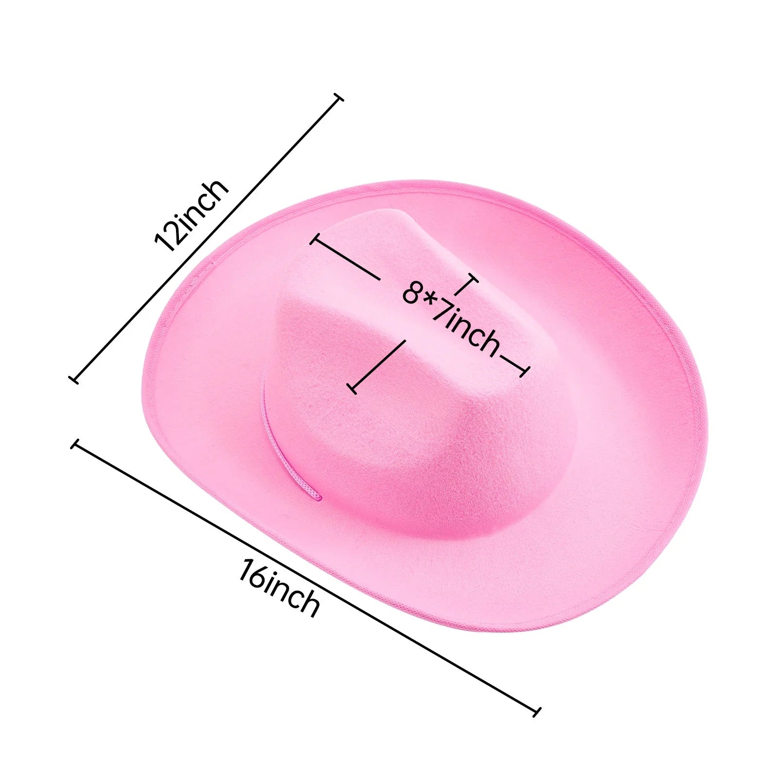 Women Men Cowboy Hat Classic Roll Up Brim Fedora Cowgirl Hat Western Retro Sun Cap Stage Performance Hat