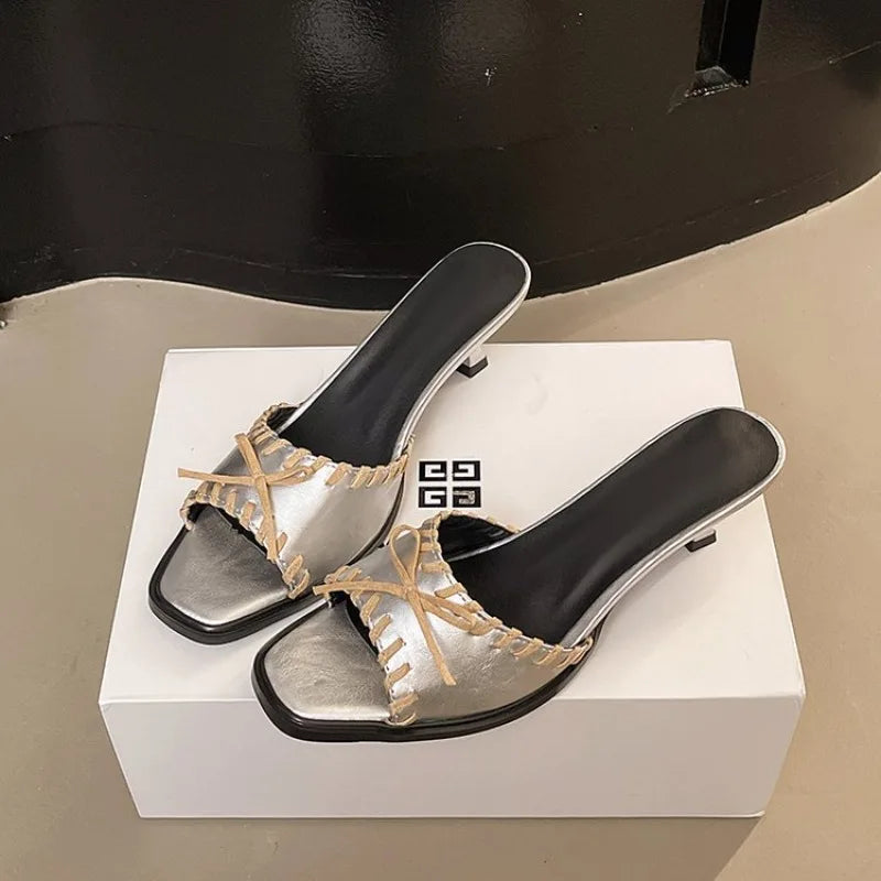 2026 Summer Slippers Women Heel Women Sandals Luxury Designer Sandals Fashion New Shoes for Women