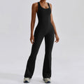 Women Fitness Bodysuit Backless One Piece Yoga Set Jumpsuit Sports Gym Workout Clothes Tights Active Wear Slim Playsuit Female