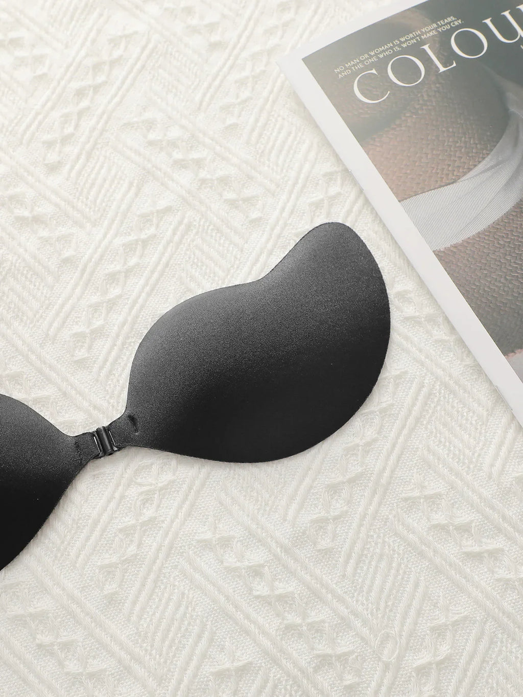 2 pairs of sexy bras with invisible and seamless front buttons push up bra colorful hot selling women's Adhesive Bra 10732
