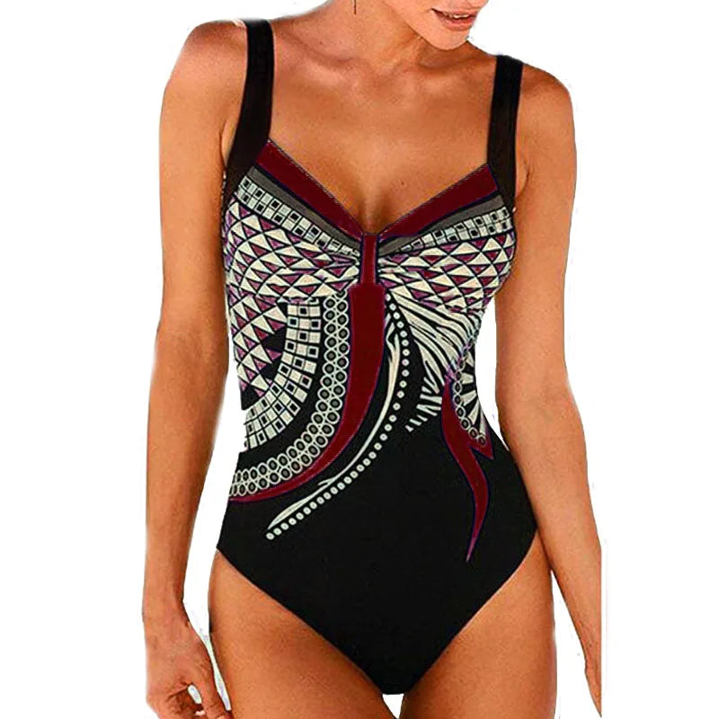 Swimwear Women  One Piece Swimsuit Push Up Sexy Bathing Suit Women Swimming for Beach Wear Monokini Plus Size Swimwear
