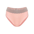 Women's Seamless Butt Lifting Panties Color Block Wave Trim Mid Rise Briefs Soft Comfortable Breathable Intimate Daily Underwear