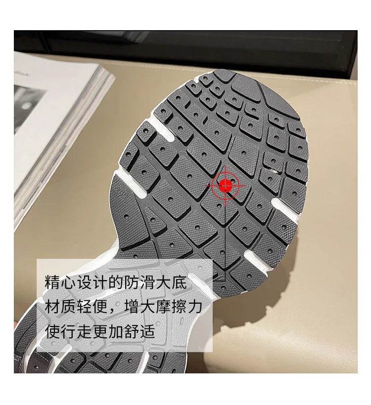 Spring New Round Head Small White Shoes Female Hundred Casual Womens Board Shoes Thick Bottom Women Sneakers