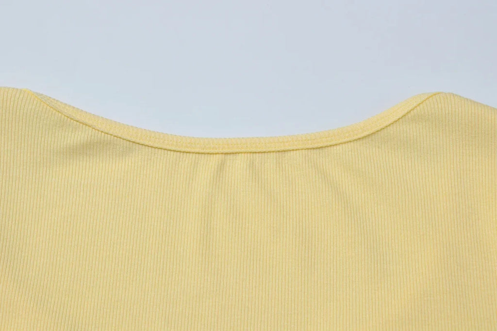 FDYOUI Fashion Casual V-neck Short Sleeve Solid T-shirts Streetwear Y2K Women's Summer Slim Cropped Tops Girls White Tee Shirt