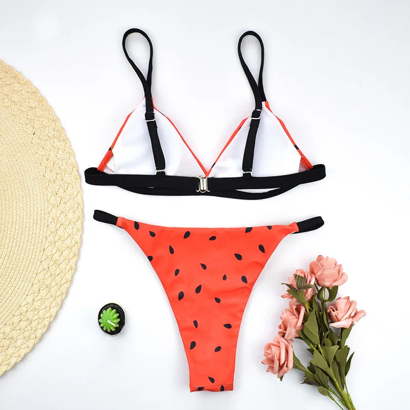 New Micro Bikinis Push Up Women Swimsuits Sexy Swimwear Brazilian Bikini Set Halter Biquini Patchwork Swimsuit Summer Beachwear