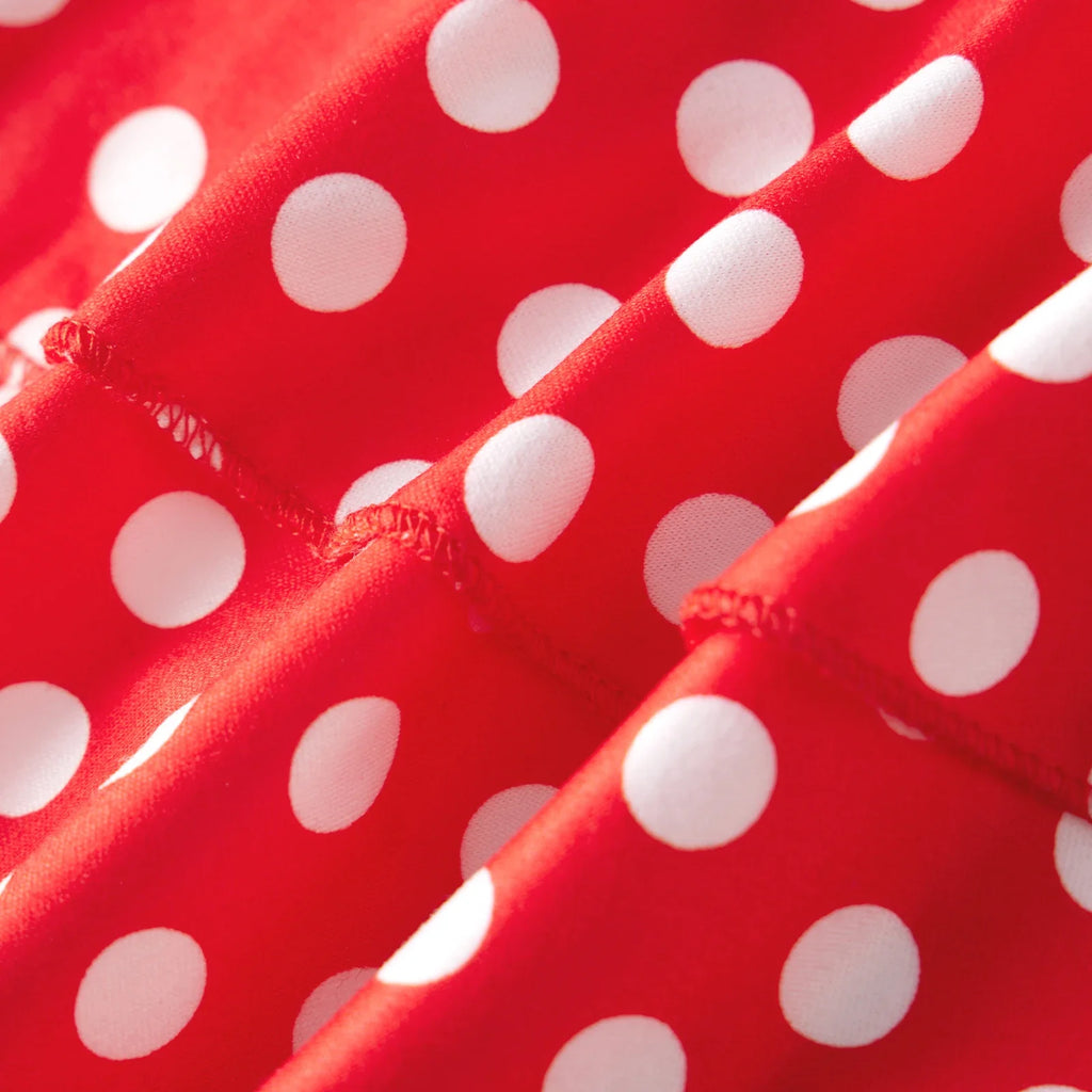 Fashion Summer Mini Skirt Women Dots Print Side Ties Low Waist A Line Skirts for Parties and Casual Wear