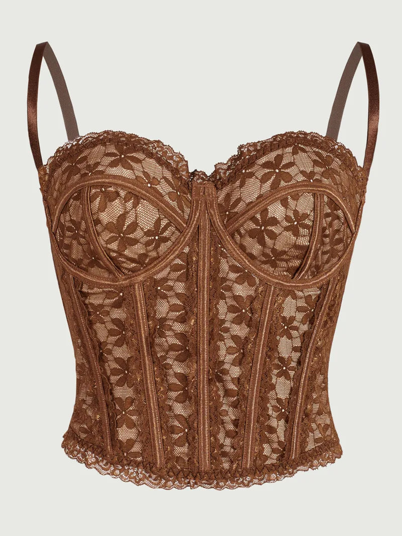 Casaul Pure Desire Style Sexy Fishbone Corset Waist Cincher Sleeveless Hollow Out Tight Camisole Vest Outerwear For Women 1EEW