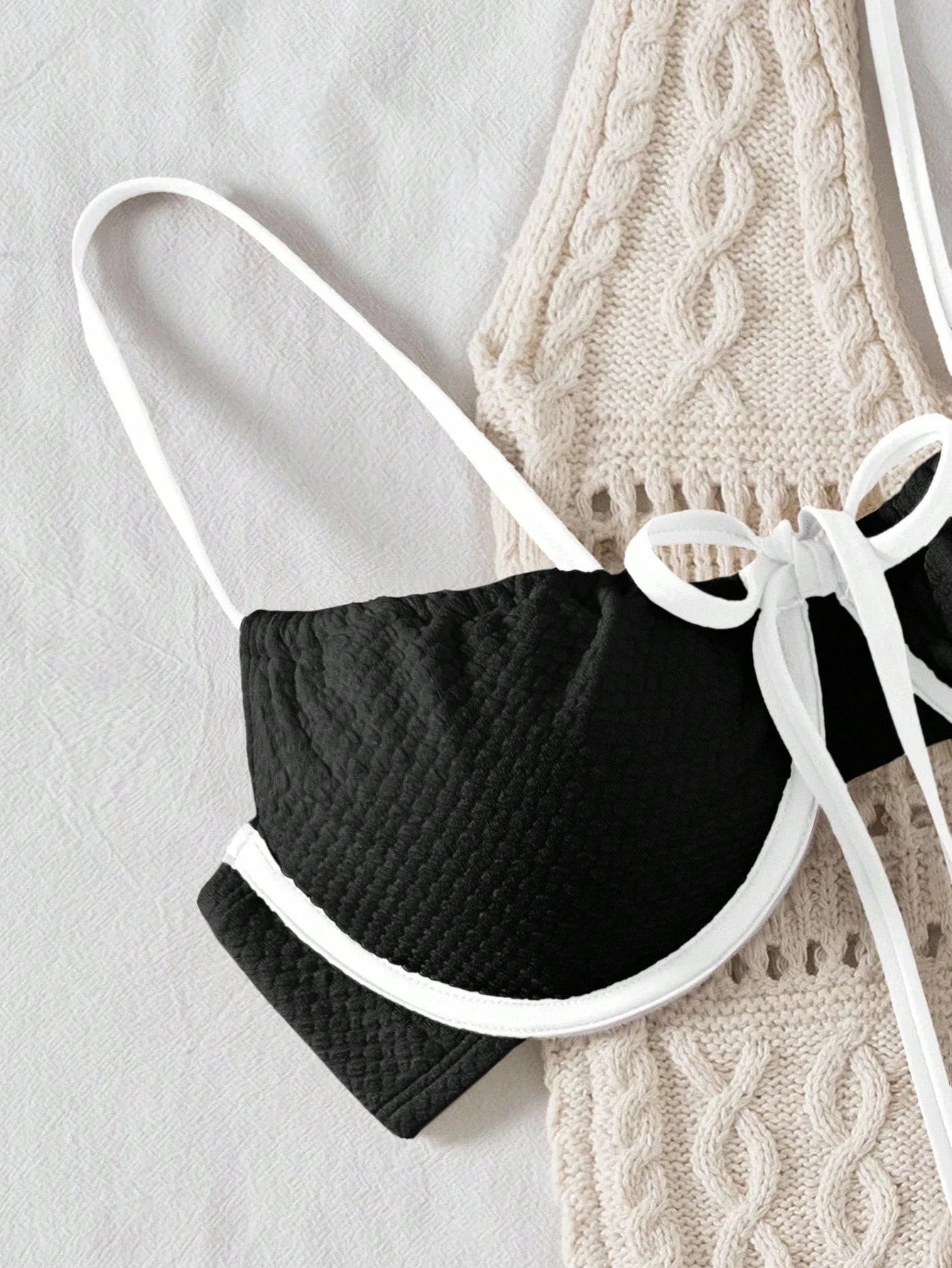 2026 Push Up Bikini Women Tie Front Swimsuit Sexy Underwire Swimwear Female Bathers Bathing Swimming Swim Suit Summer Beachwear