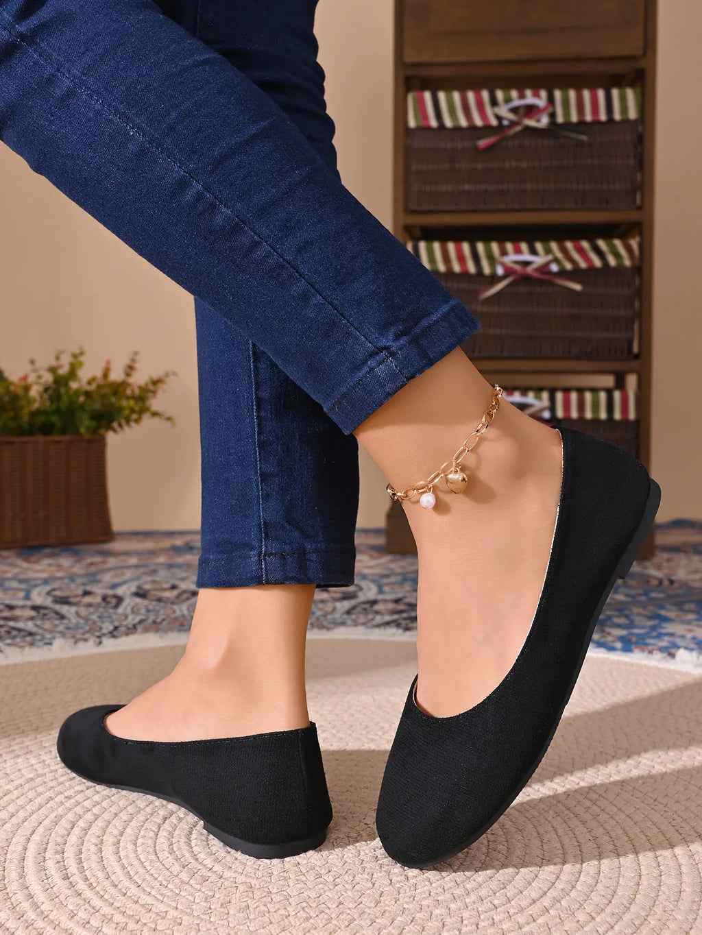 Women Flats Shoes Comfortable Knit Ballet Flat Shoes Women Casual Slip on Loafers Office Boat Sneakers Women Zapatos De Mujer