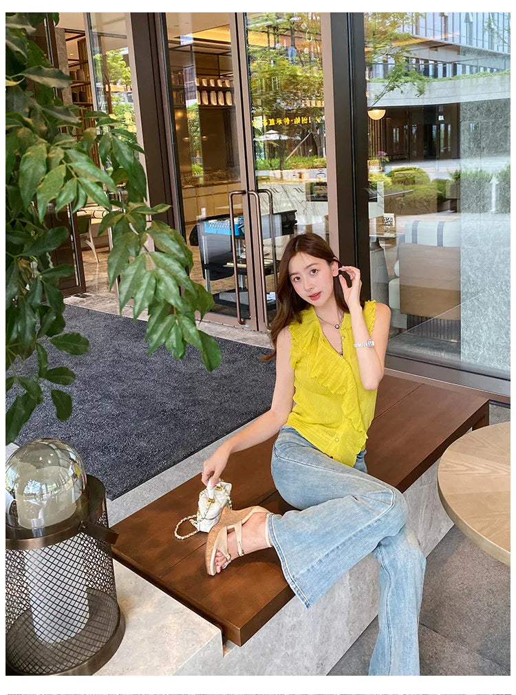 Women’s Sandals Cowhide Shoes Thick Platform Heel Sandals Elegant Lady Summer Apricot High Heel Peep Toe Buckle Sandals