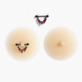 Toucheart Solid State Rubber Nipple Patch Invisible and Traceless Solid Chest Patch For Women Breast Patch Nipple Decoration New