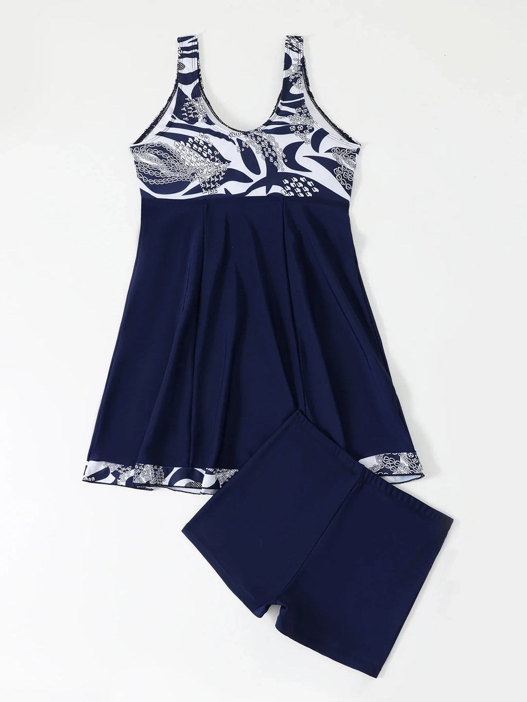 Printed Tankini 2026 Padded Swimsuit Women Shorts Swimwear Female Beach Dress Bathers Bathing Swimming Swim Suit
