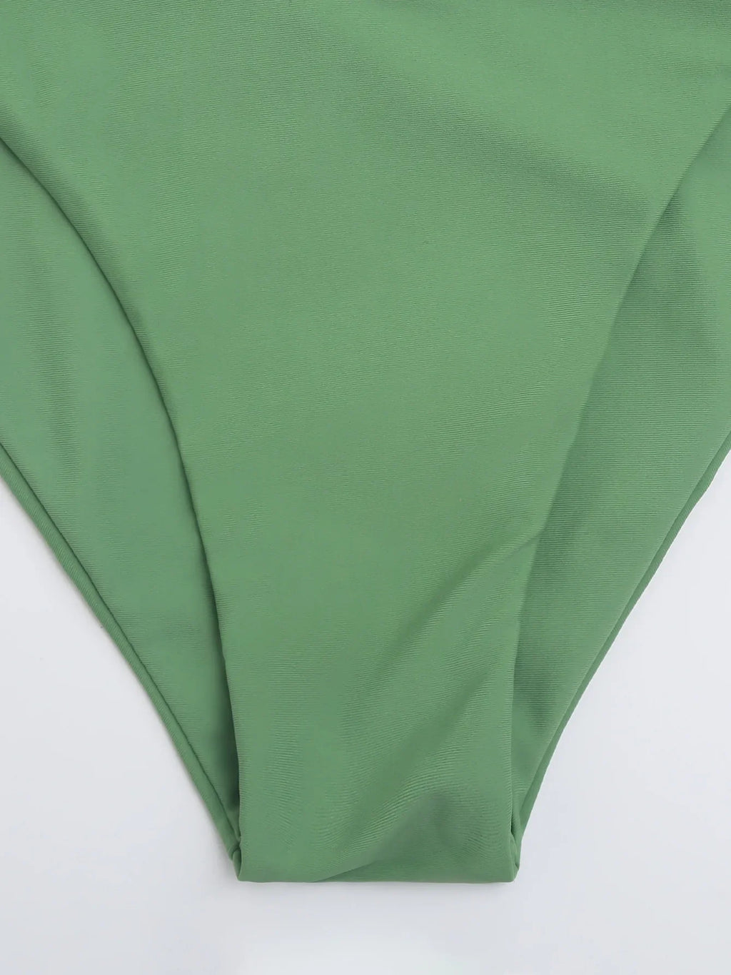 New Women's Swimsuit High Waist Two Piece Bikini Set Hollow Out V-neck Bandage Cross Backless Beach Swimwear Summer Bathing Suit