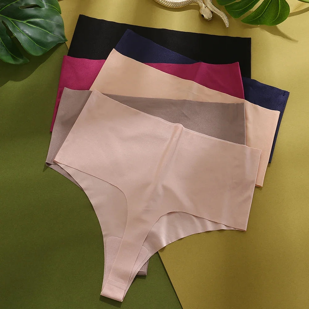 High-Rise G-String Women's Sexy Panties Seamless Female Underwear Fashion Sports Thongs Women T Panties Ladies Lingerie Tangas