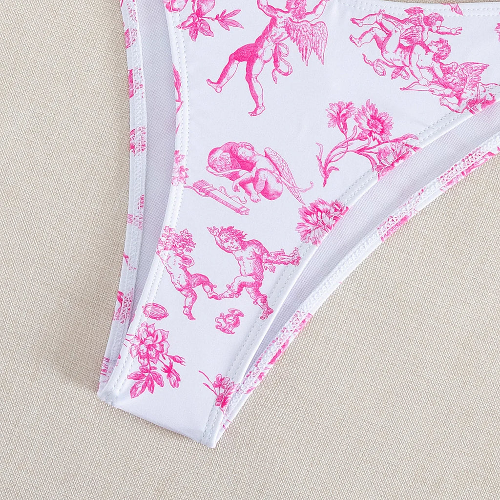 sexy print push up bikinis sets two pieces underwire swimsuit bikini swimsuit Swimwear Biquini conjunto de bikini tankini