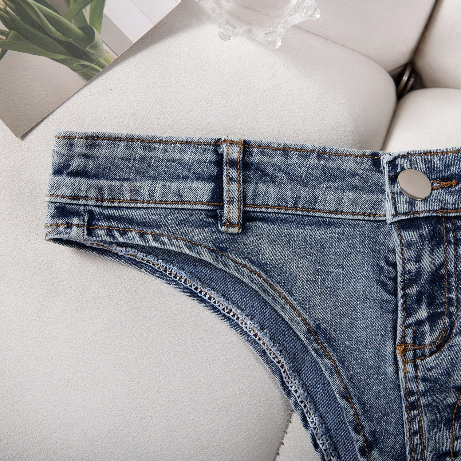 Sexy Low Waist Mini Denim Shorts Women Summer Beach Short Pants Jeans Woman Fashion Womens Club Party Jean Micro Shorts LTMW