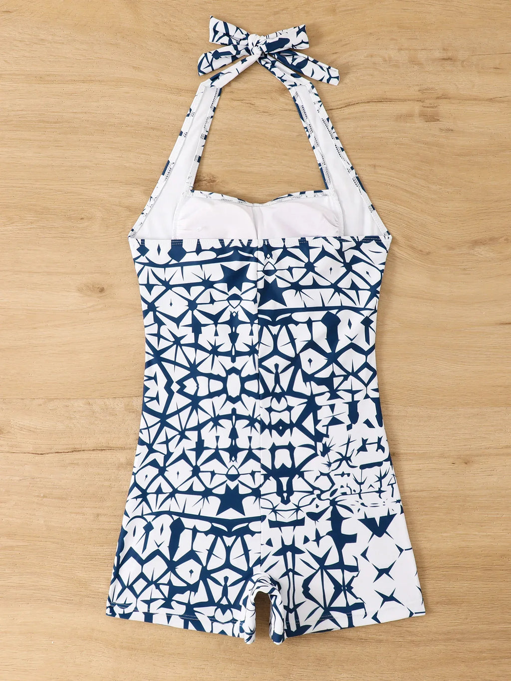 2026 Halter Swimsuit One Piece Printed Swimwear Women Sexy Vintage Bathers Bathing Swimming Swim Suit Female Beachwear