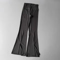 Women's High-Waisted Slim Fit Micro Flared Yoga Pants Sports Tight Wide Leg Trousers Comfortable No Awkward Lines