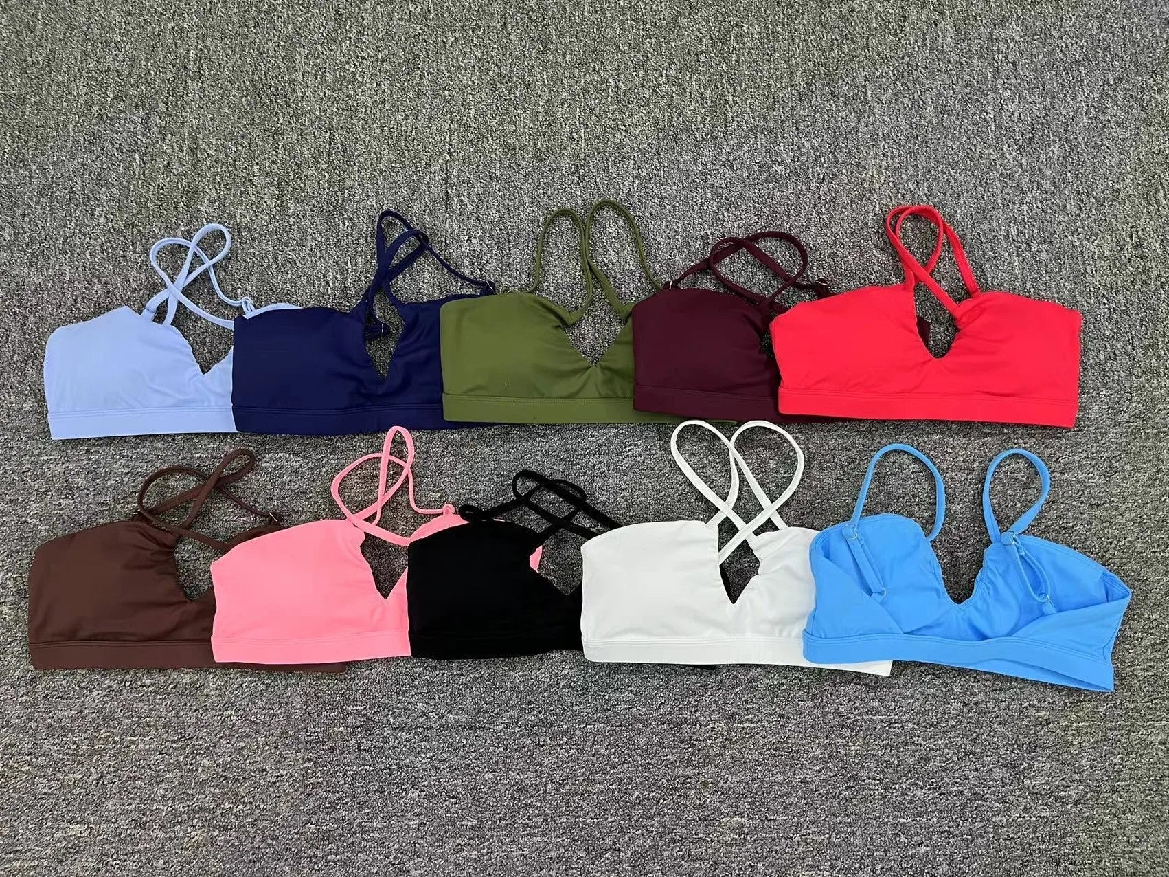 New Summer Sexy Sports Bra Workout Brasier Running Breathable Fitness Underwear Female Quick-Dry Yoga Clothes Gym Top Woman