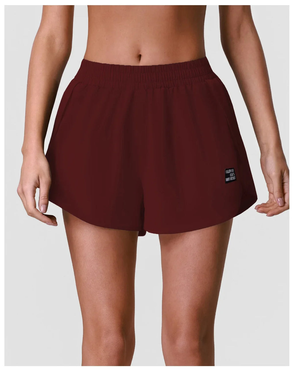 Breathable Yoga Tennis Shorts Women Anti Glare Belt Lined Sports Pants Outwear Quick Drying Training Running Fitness Shorts