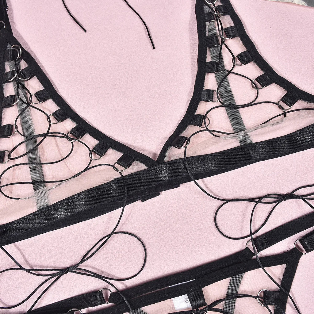 Erotic Woman Sexy Lingerie Sets Woman Underwear for Women Clothes Below See-through Lingeries Women Set Elegant Women's Sets