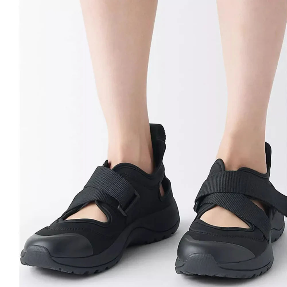 2026 Brand Design Plus Size 44 Fashion Unisex Sneakers Sandals for Women Chic Black Leisure Comfy Walking Casual Shoes for Men