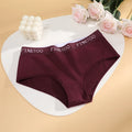 Women's Cotton Briefs Letter Belt Underwear Women Panties Sexy Breathable Briefs Female Stretch Ladies Soft Comfortable Lingerie